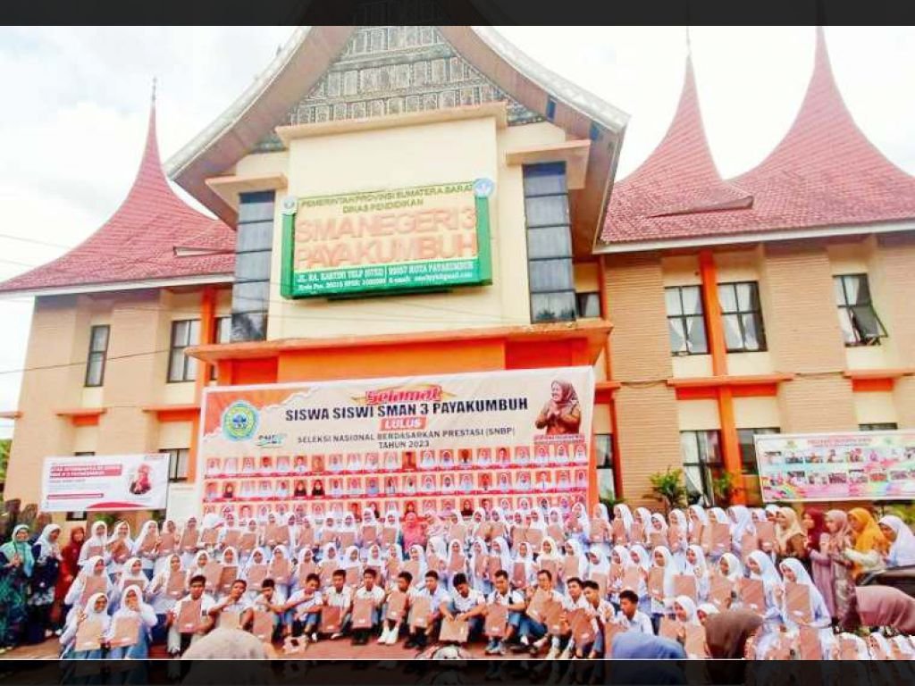 SMA N 3 Payakumbuh Sukses Antarkan 83 Siswa Lulus PTN Jalur SNBP