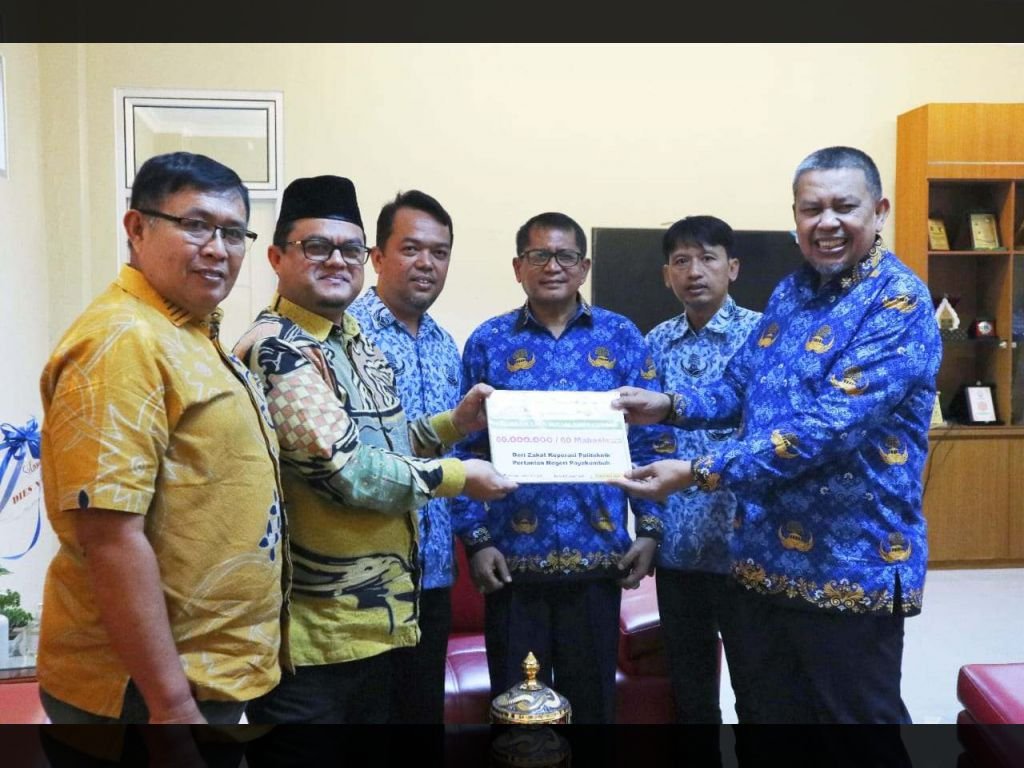 Baznas Lima Puluh Kota "Peduli Pendidikan". Bantu Mahasiswa Mandiri PPNP Payakumbuh