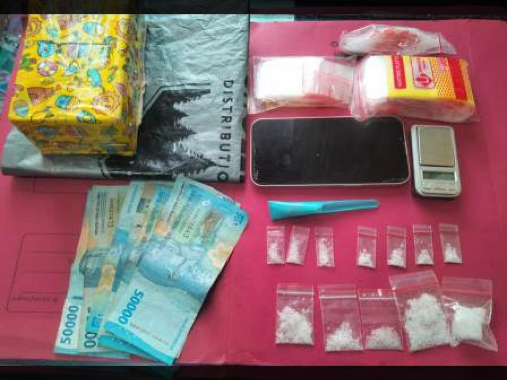 Tim Lupak Polres Dharmasraya Ungkap Peredaran Shabu, 4 Orang Pengedar Diringkus