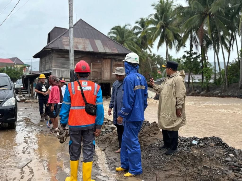 Intensitas Curah Hujan Tinggi, 3 Nagari Rawan Banjir Didatangi Wabup Candra