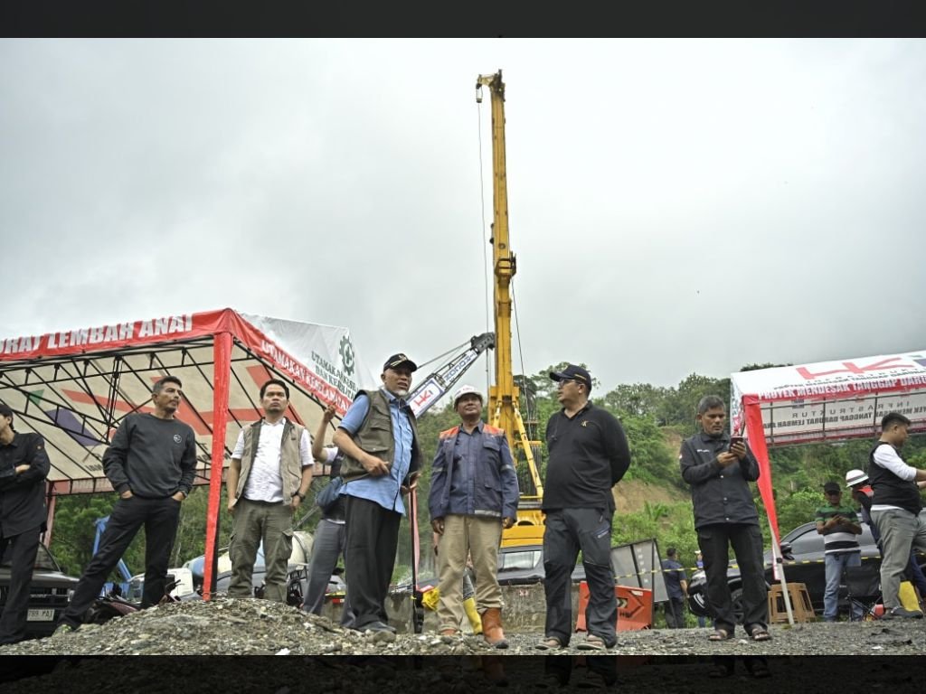 Perbaikan Jembatan Kembar Padang Panjang Dikebut, Target Rampung Jelang Lebaran