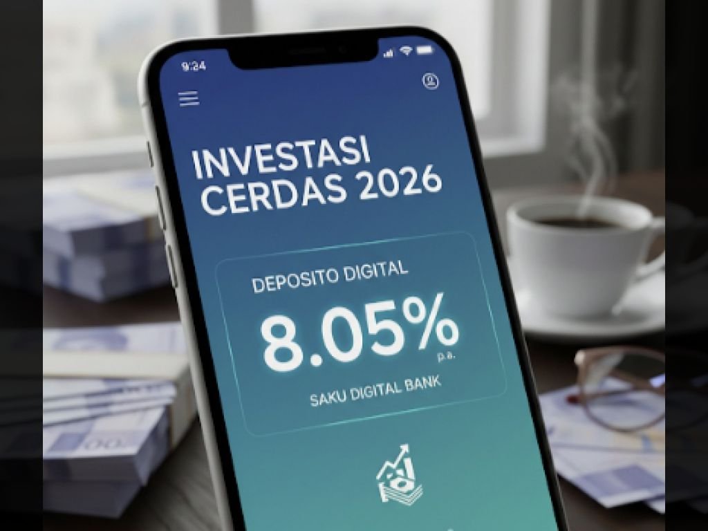 Bunga Deposito Bank Digital Januari 2026 Meningkat, Imbal Hasil Capai 8 Persen