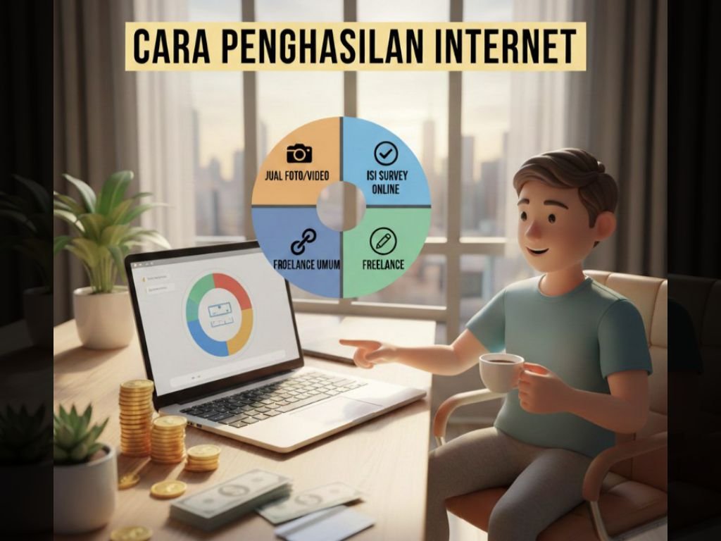 Cara Menghasilkan Uang dari Internet Tanpa Keahlian Khusus, Legal dan Bisa Dilakukan Pemula