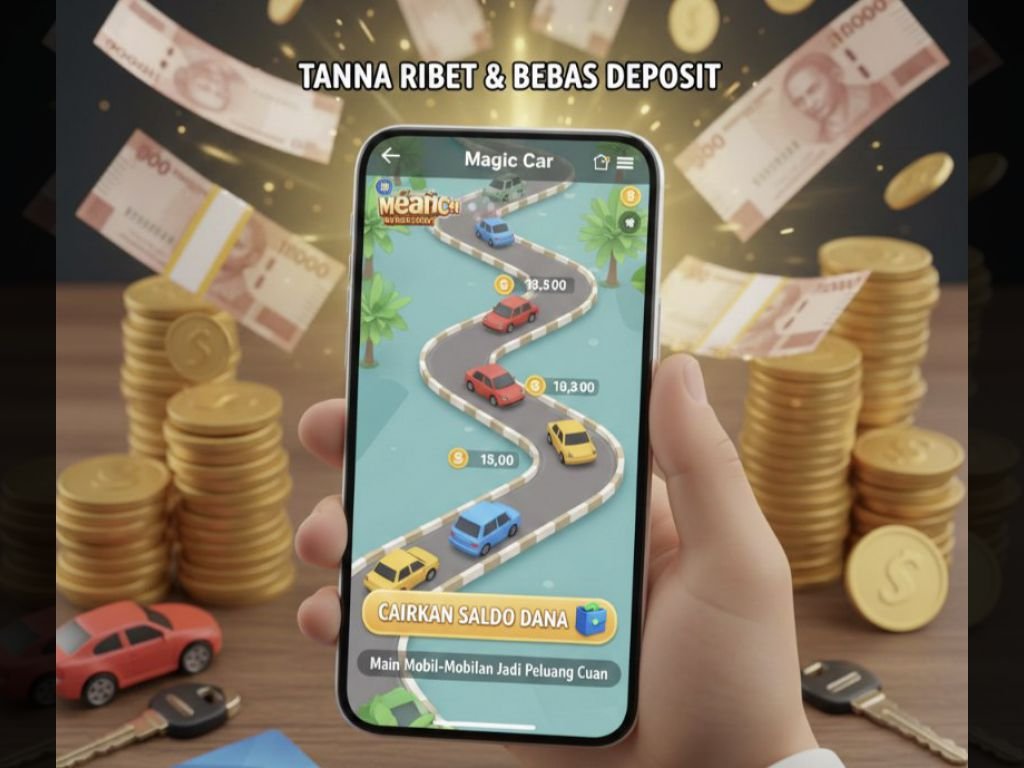 Tanpa Ribet dan Bebas Deposit, Game Magic Car Bisa Cairkan Saldo DANA, Main Mobil-Mobilan Jadi Peluang Cuan