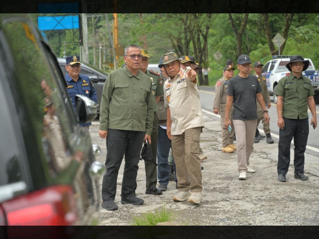 Perbaikan jalur Lembah Anai Belum Tuntas, Sistem One Way Saat Masa Libur Lebaran Ditiadakan