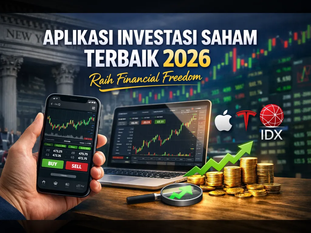 Aplikasi Investasi Saham Terbaik 2026: Ini 12 Platform Resmi yang Bikin Investor Pemula Mudah Raih Financial Freedom
