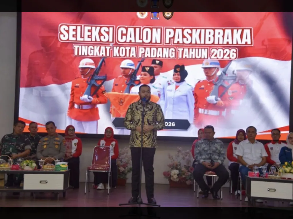 Wali Kota Padang Resmikan Seleksi Paskibraka 2026, 423 Peserta Ikut