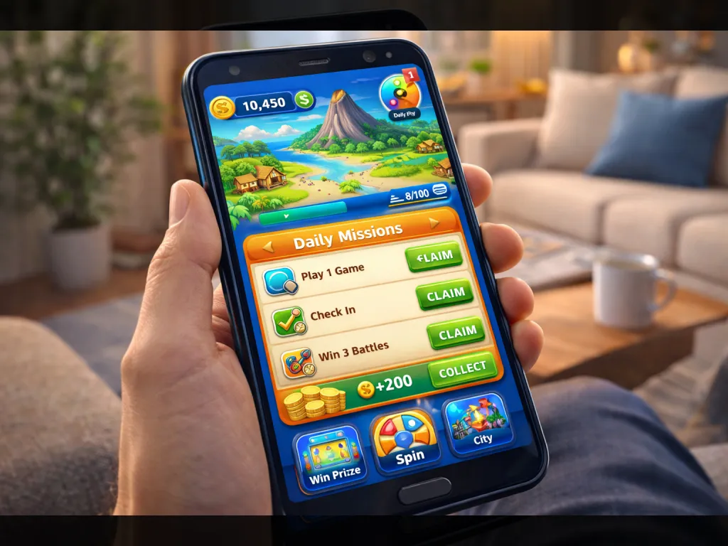 Game penghasil uang dengan misi harian