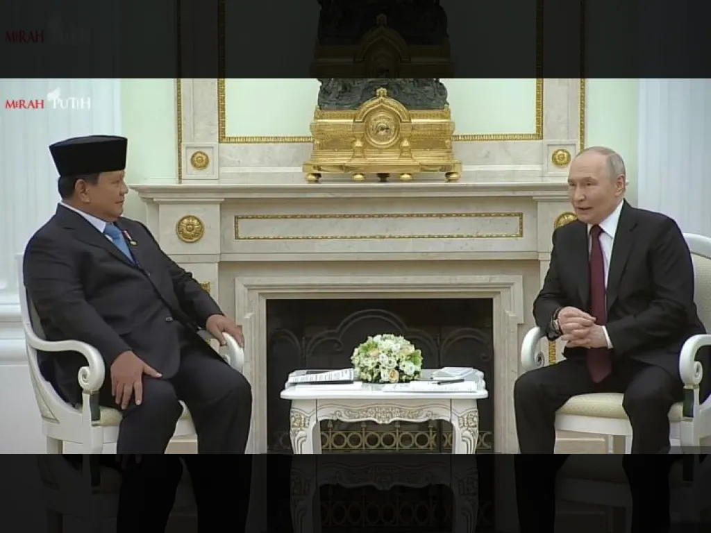 Putin Sambut Prabowo di Kremlin, Sebut “Sahabatku yang Baik”