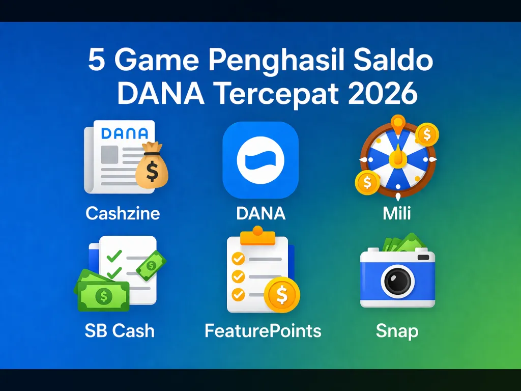 Game Penghasil Uang ke DANA Paling Cepat, 5 Menit Saldo Langsung Cair