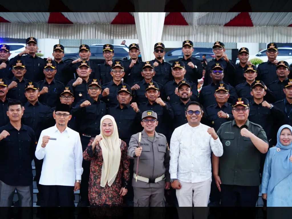 Suasana pelepasan Wali nagari selesai mengikuti Retreat