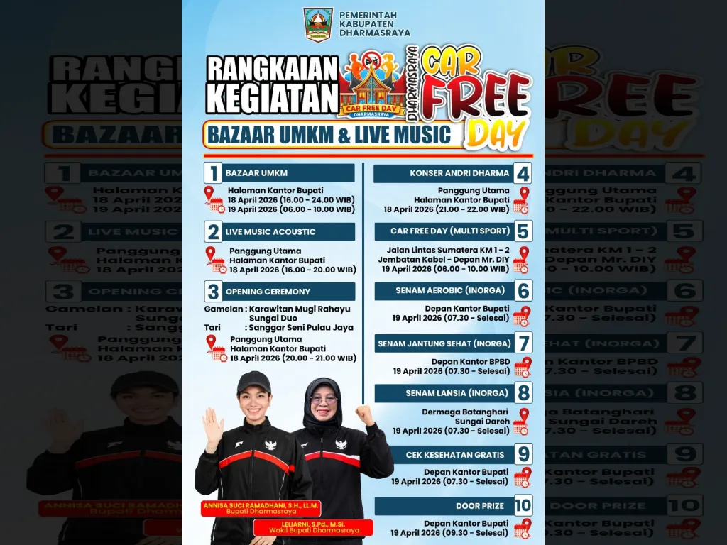 Beragam acara disediakan pemkab Dharmasraya