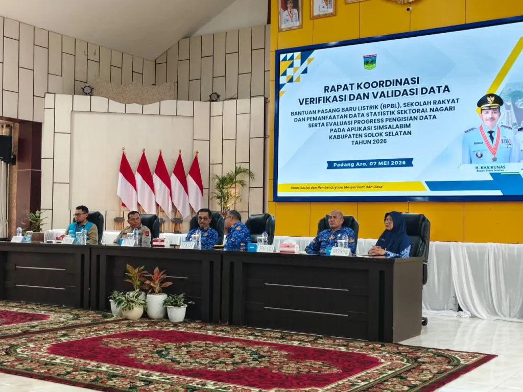 PLN dan Pemkab Solok Selatan Percepat Verifikasi BPBL demi Pemerataan Akses Listrik