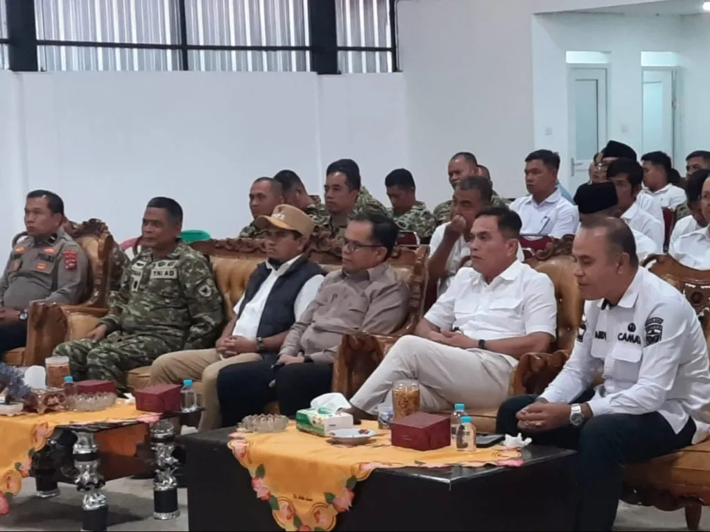 Wabup Candra saksikan peresminan KDMP secara daring dari Alahan Panjang