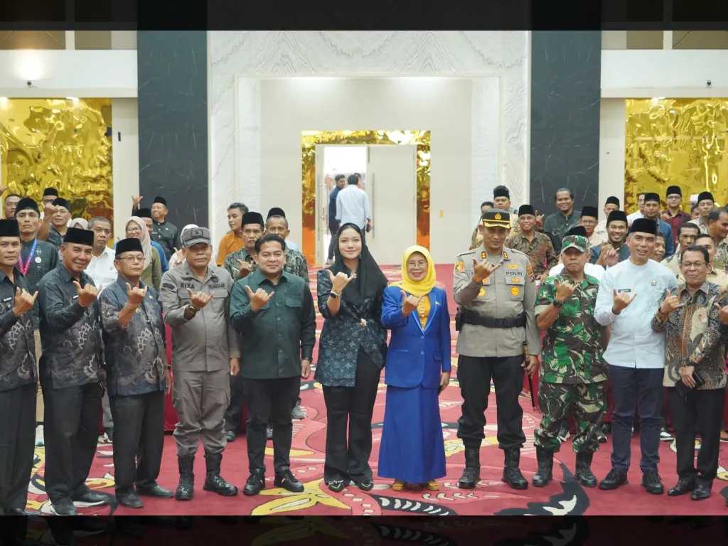 Suasana selepas pengukuhan Aswana Dharma