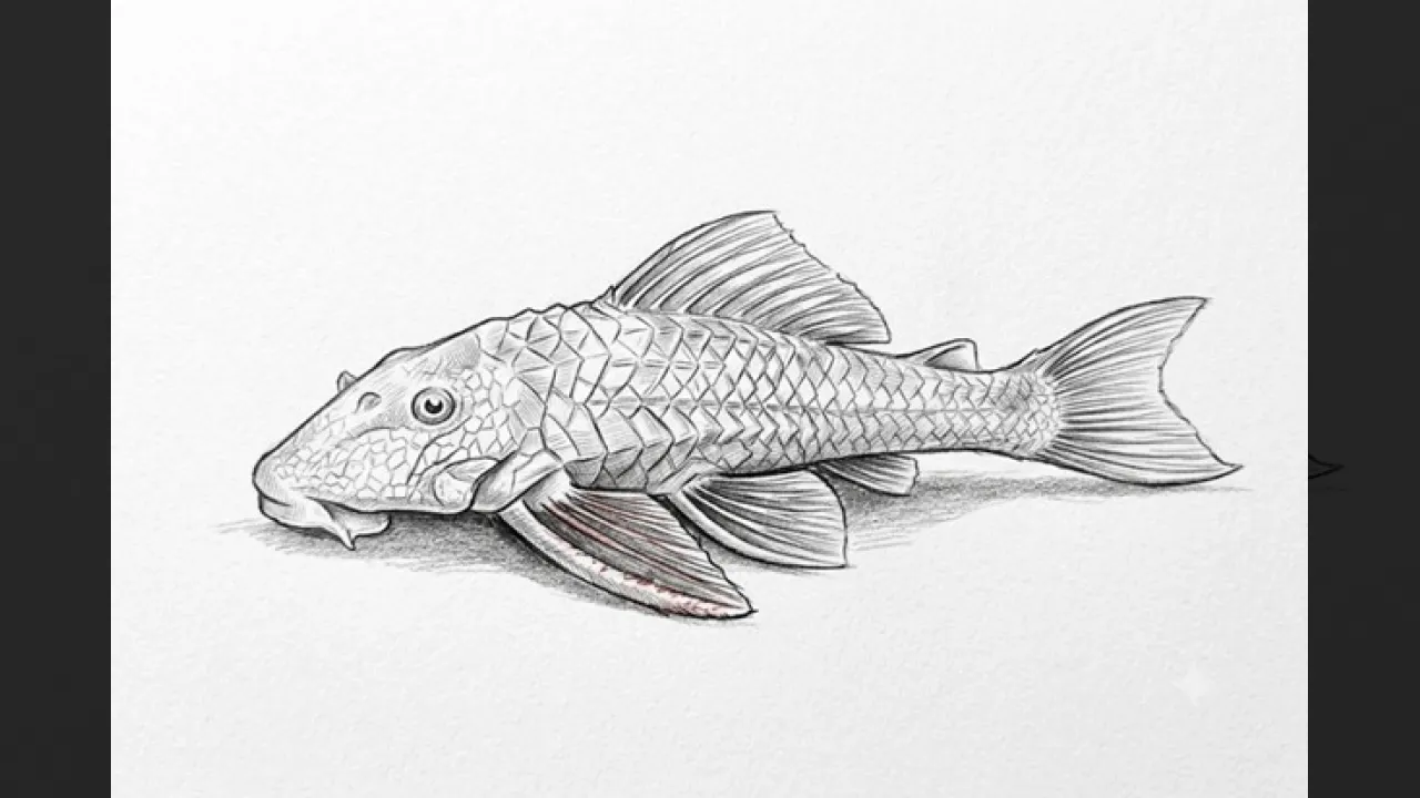 Gambar : Ikan Sapu-sapu (Pterygoplichthys)