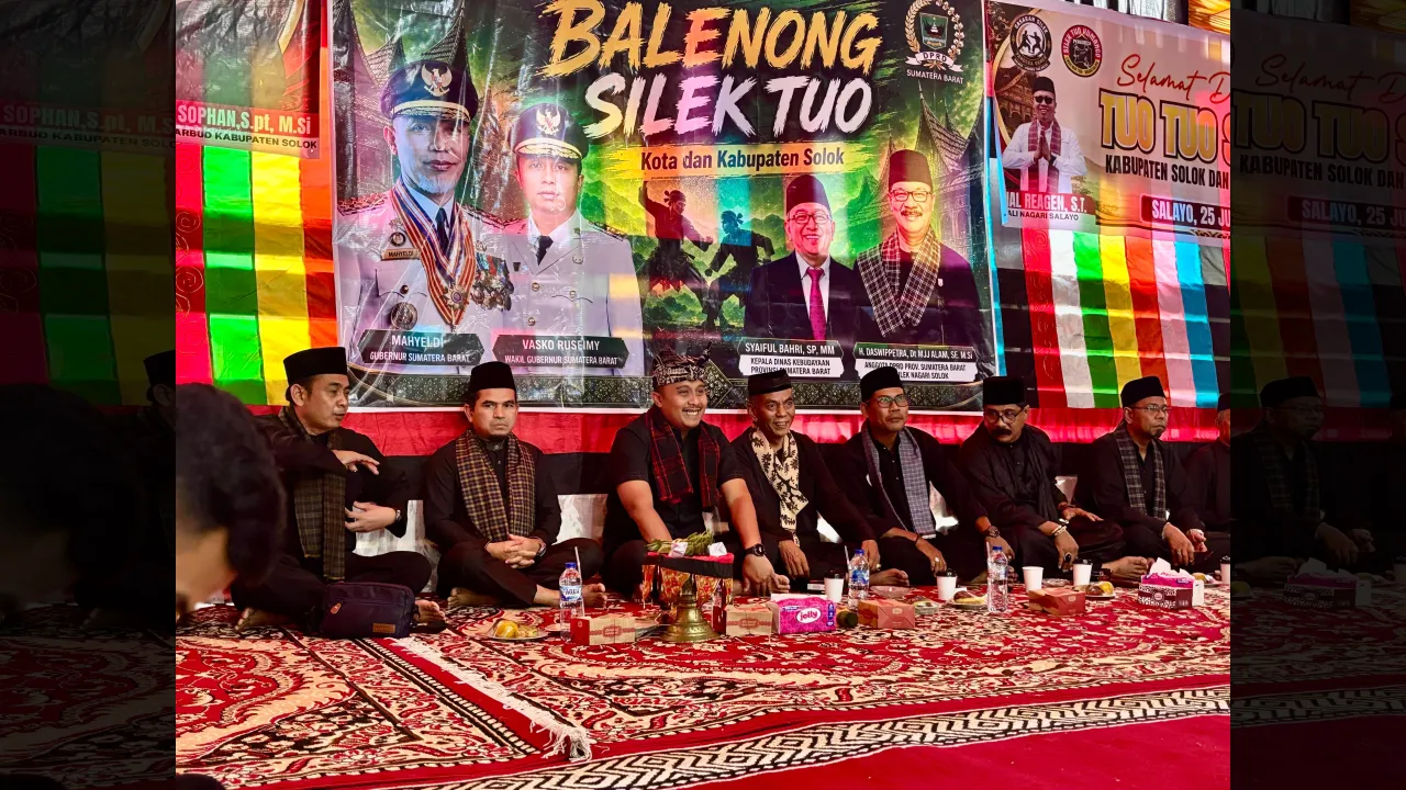 Wagub Sumbar Vasko Ruseimy di Balerong Silek Tuo Selayo