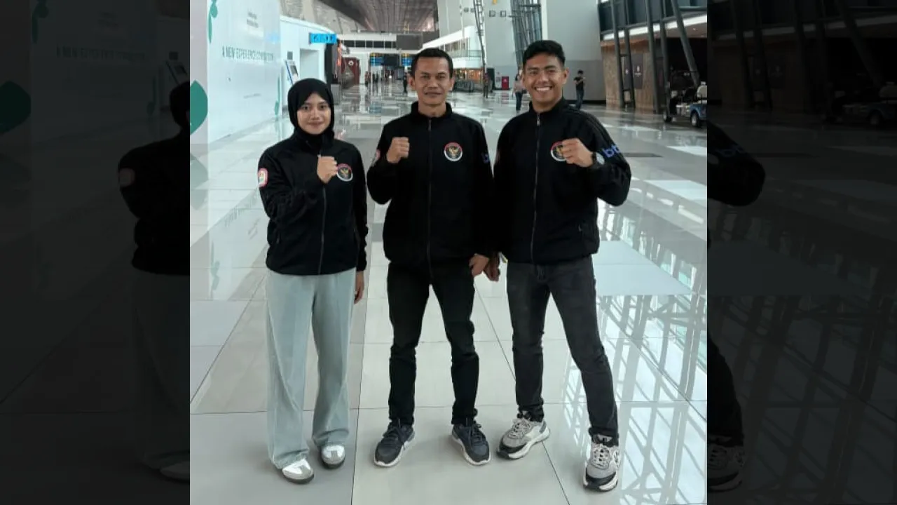 Tiga atlet karateka andalan Sumatera Barat menuju pangung Internasional