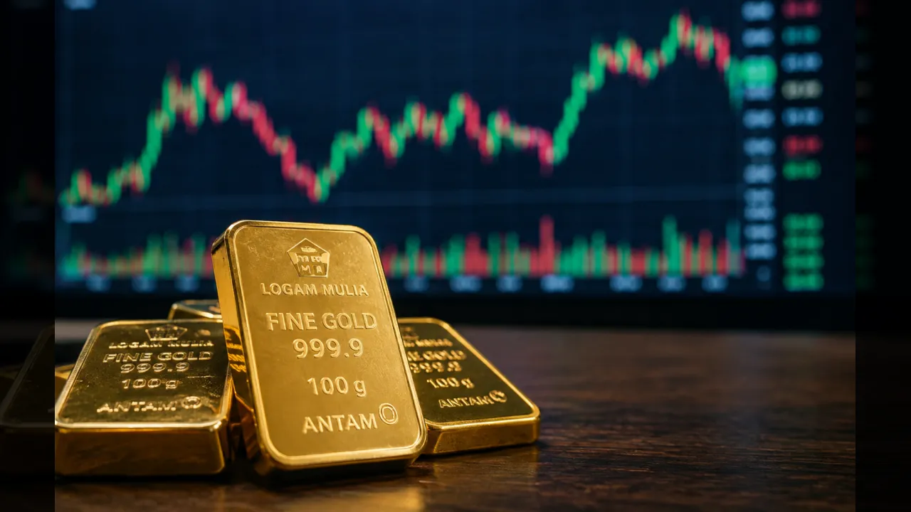 Harga Emas Antam 5 Agustus 2026: Stabil di Rp2,6 Jutaan, Pasar Global Tahan di US4.000}