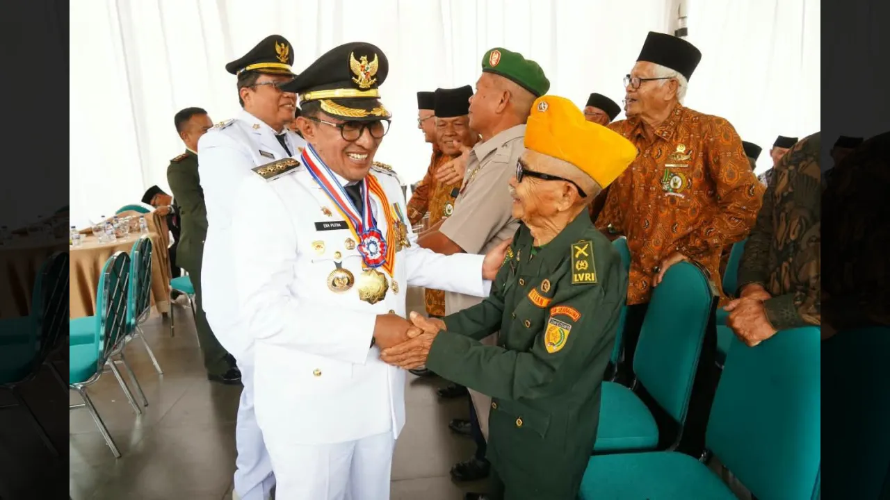 Bupati Eka Putra kagumi semangat pejuang