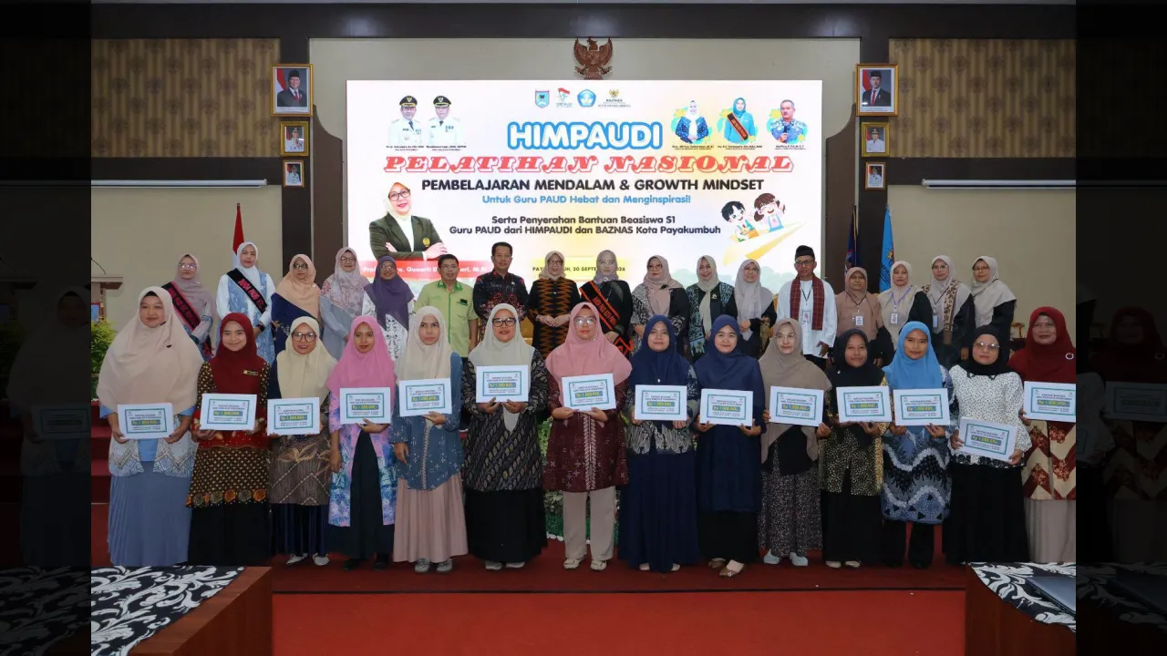 Para guru PAUD kota Payakumbuh