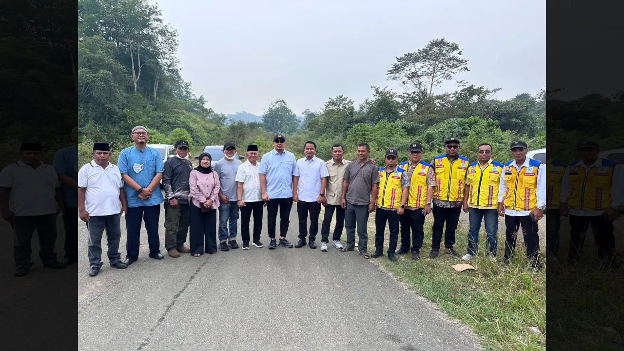 Peninjauan ruas jalan Lingkar Utara di Laing Kota Solok