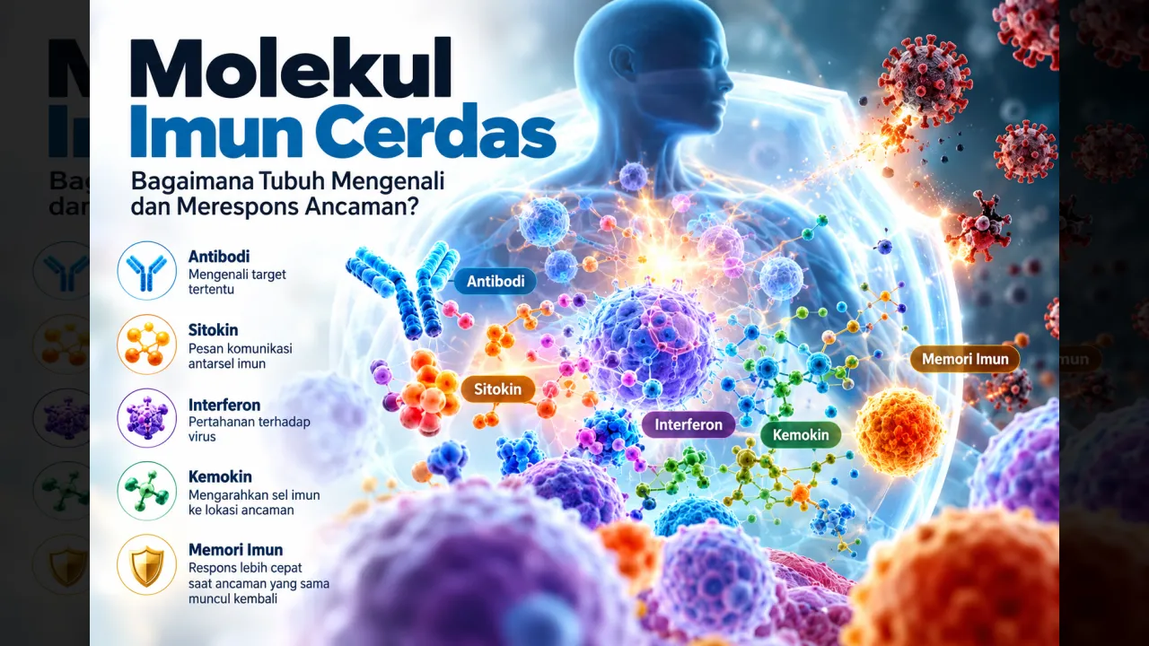 Molekul Imun Cerdas: Bagaimana Tubuh Mengenali dan Merespons Ancaman?}